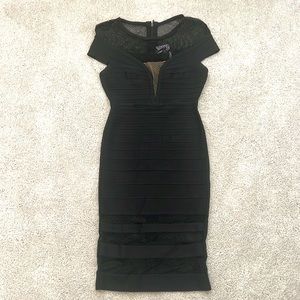 Herve Leger Black Dress size Small!